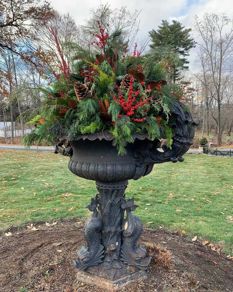 Cast Iron Urns And Planters