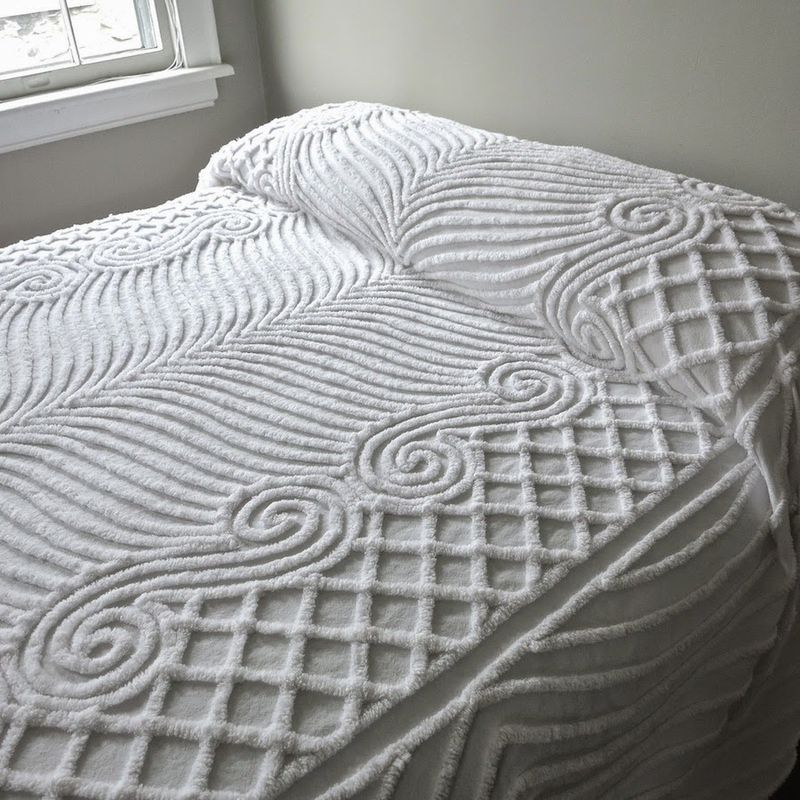 Embroidered Chenille Bedspreads