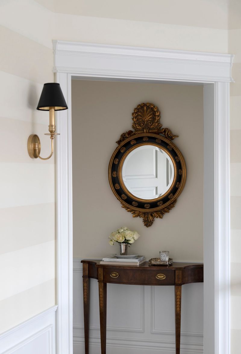 Ornate ormolu wall sconces