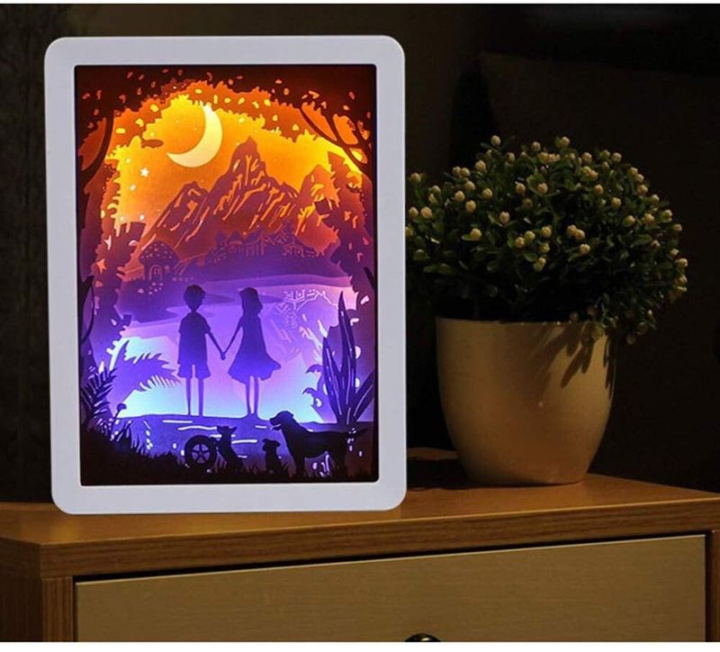 Illuminated Shadow Boxes
