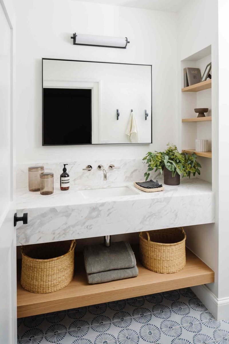 Bathroom Toiletries on Display