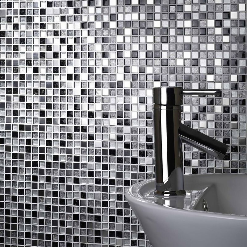 Mosaic Accent Walls That Sparkle