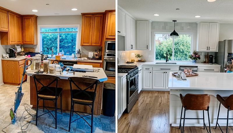 Kitchen Countertop Swap