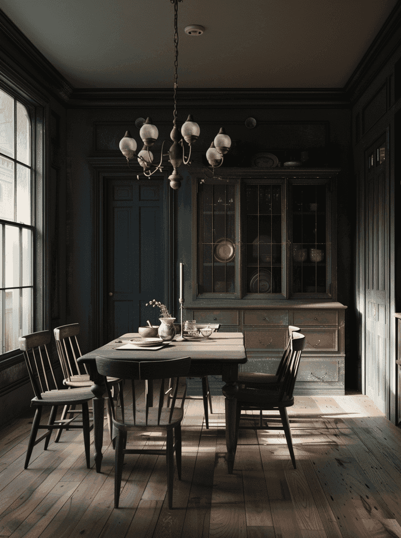 Dramatic Dark Wall Colors