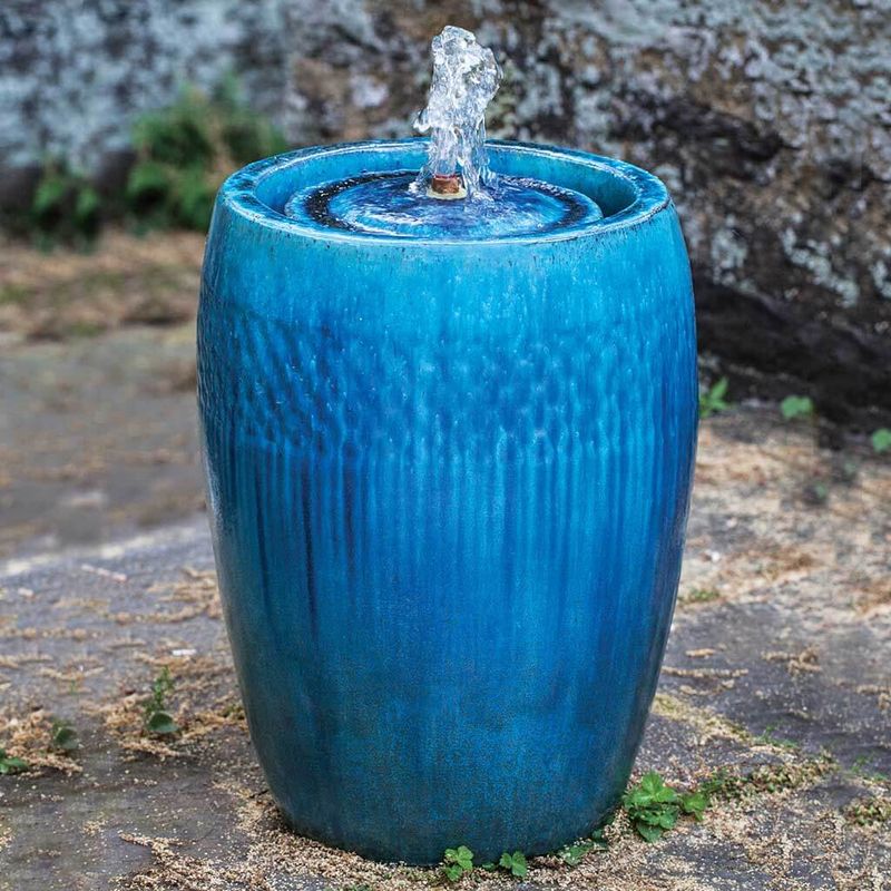 Ceramic jar fountains