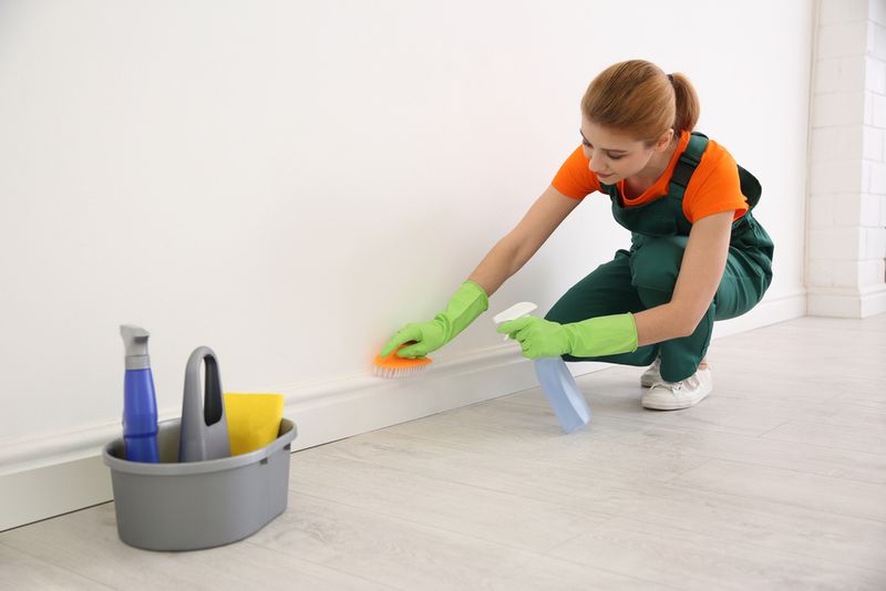 Scrub Baseboards Thoroughly