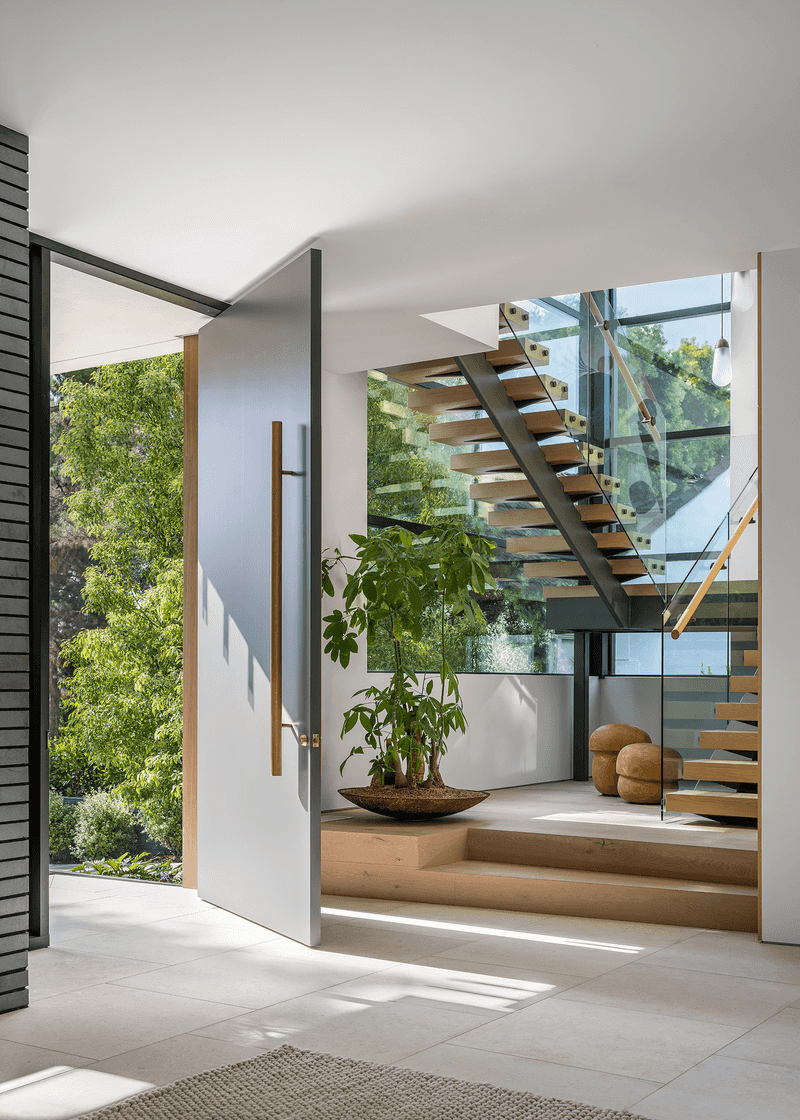 Stairs Directly Facing The Front Door