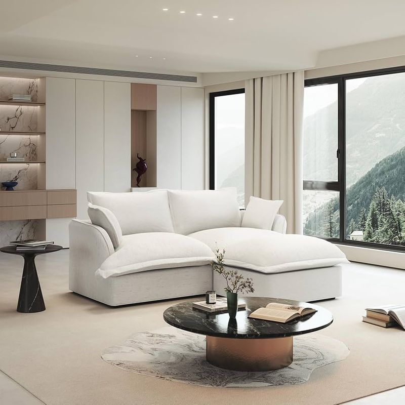 Cloud-style Linen Sofa