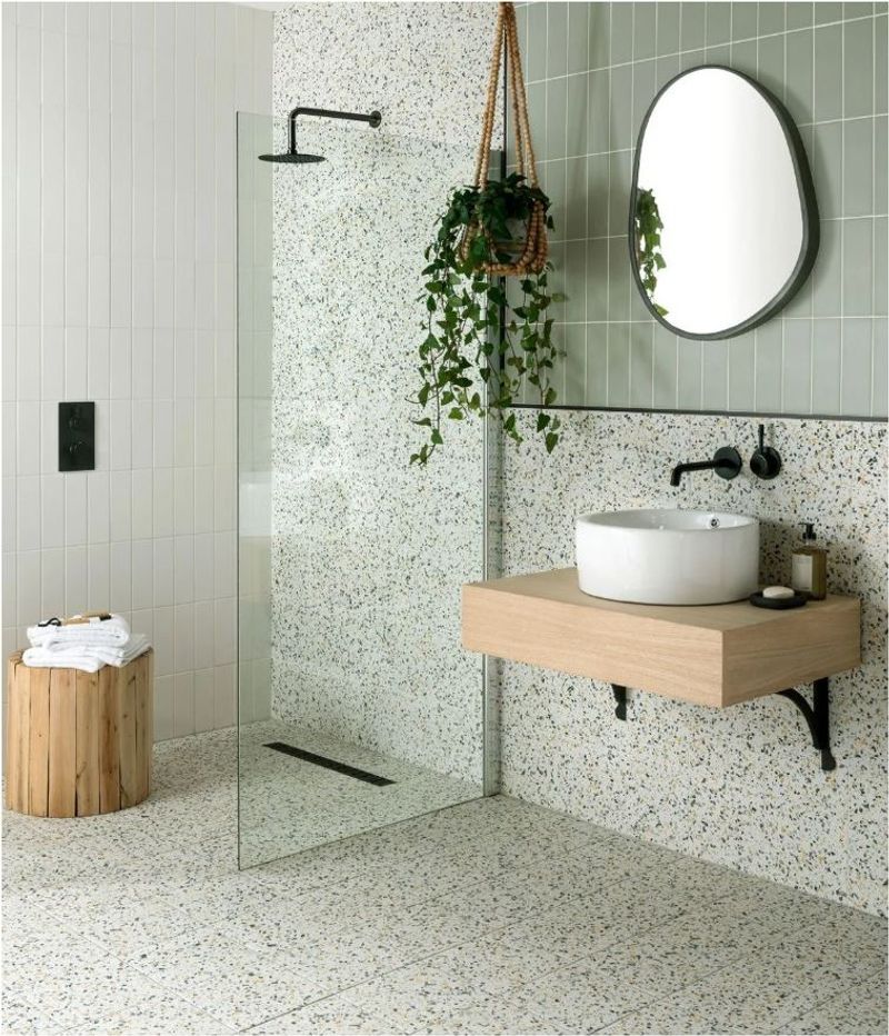Mint Green Terrazzo
