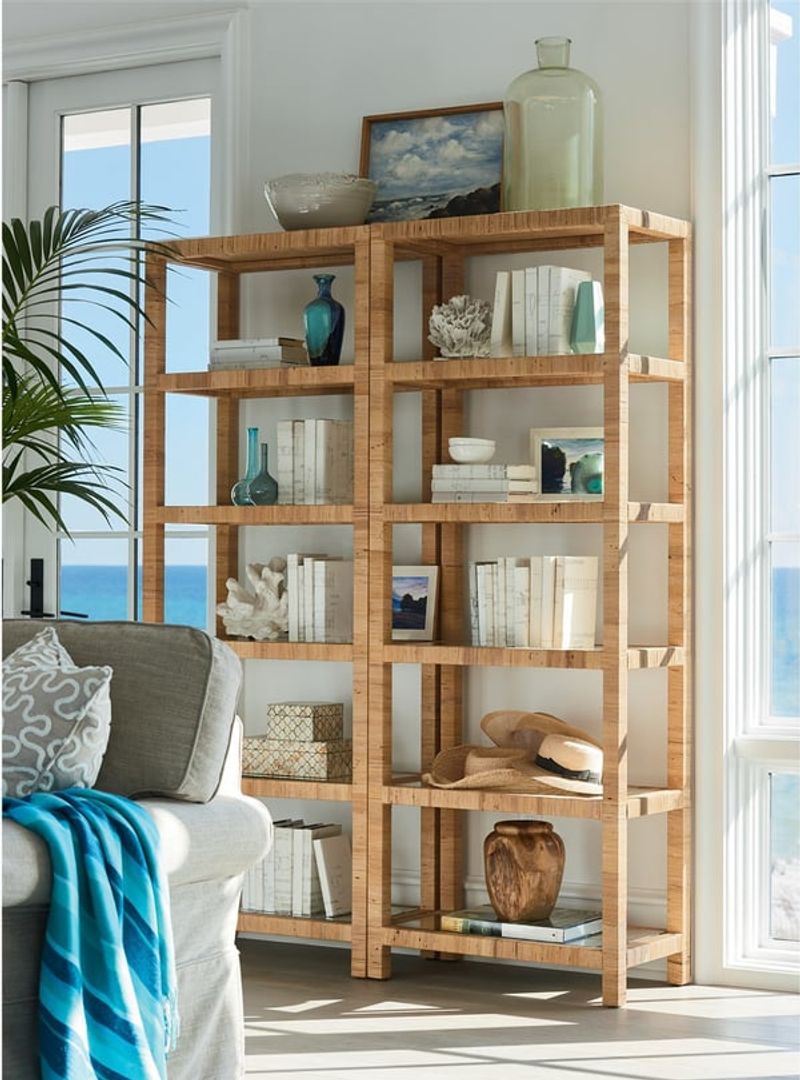 Rattan Bookshelf
