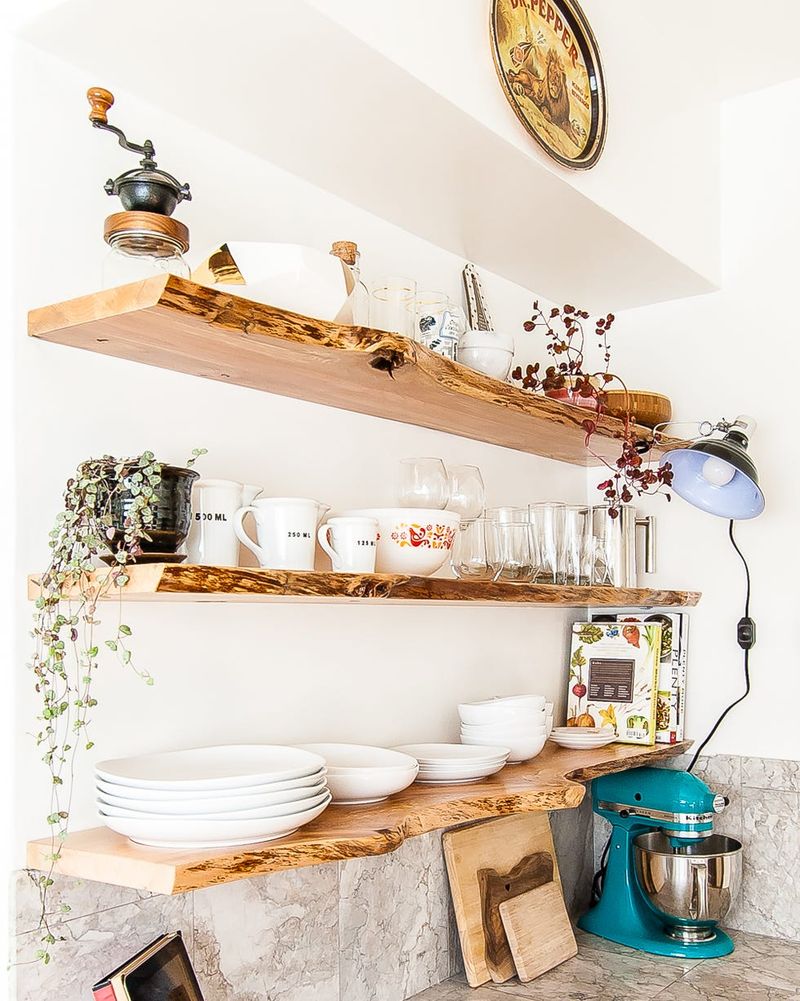 Open Shelving Kitchen
