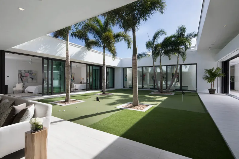 Courtyard-Centered Floor Plans