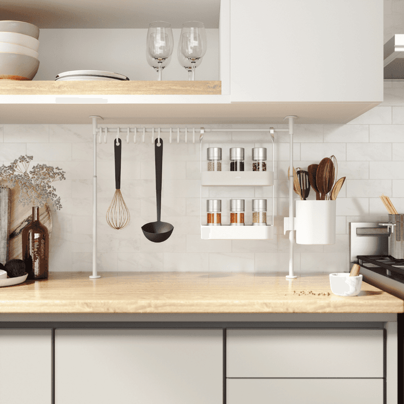 Tension Rod Mini-Shelving