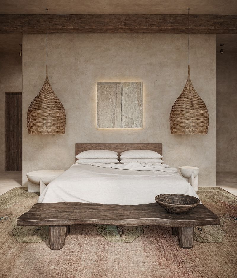 Handwoven Rug With Imperfections