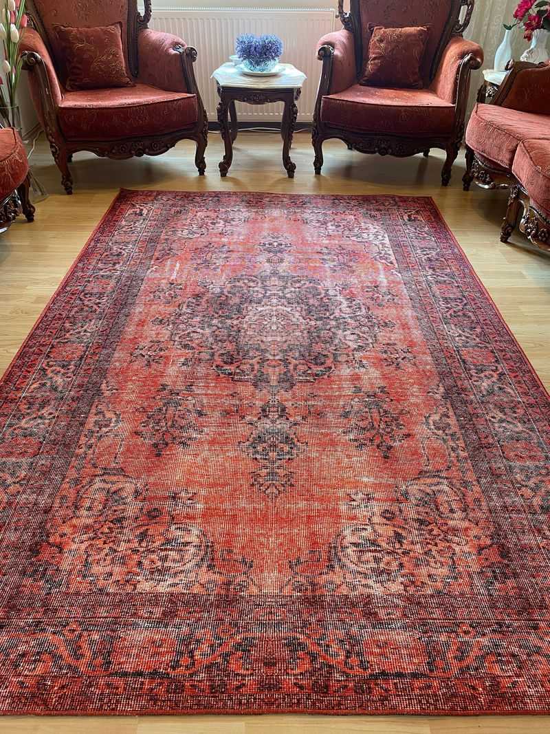 Faded Oriental Rug