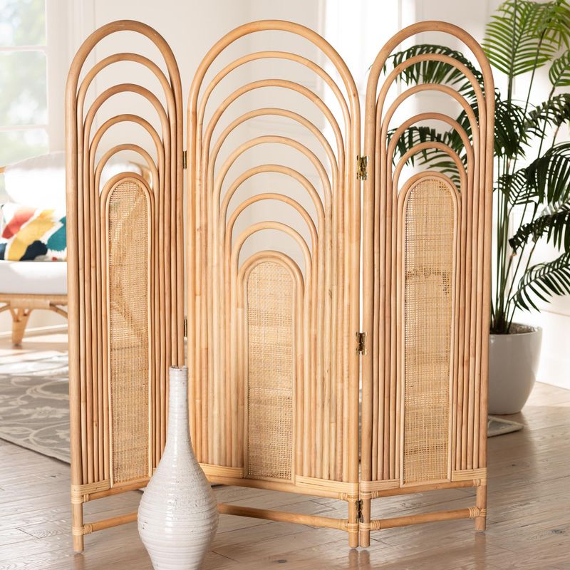 Rattan Room Divider