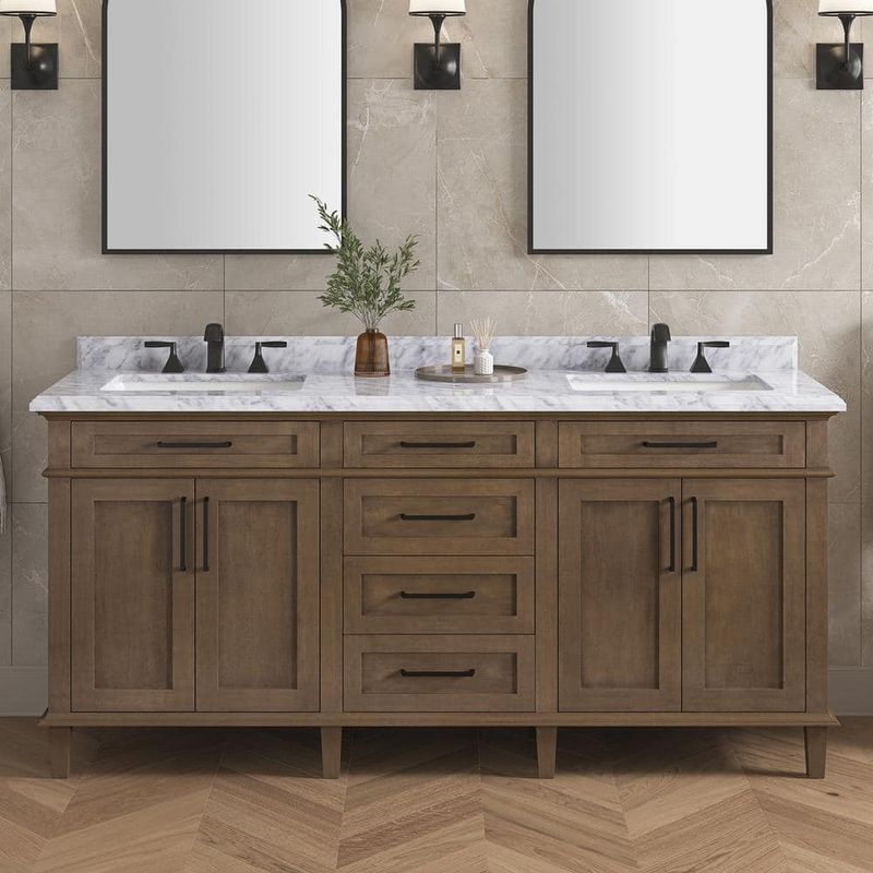 Double Sink Vanity