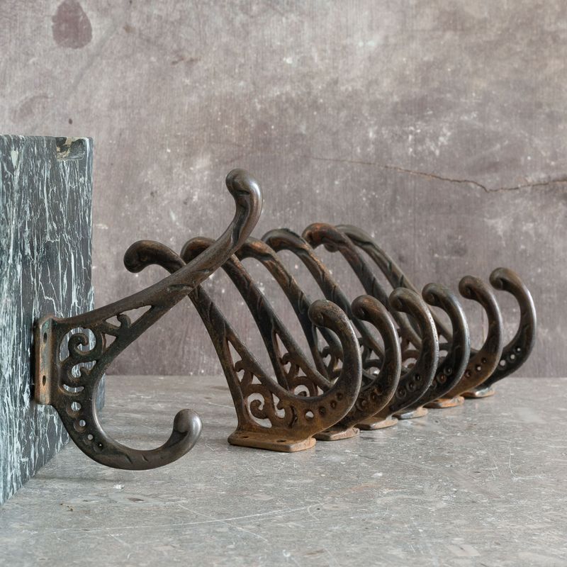 Cast Iron Coat Hooks
