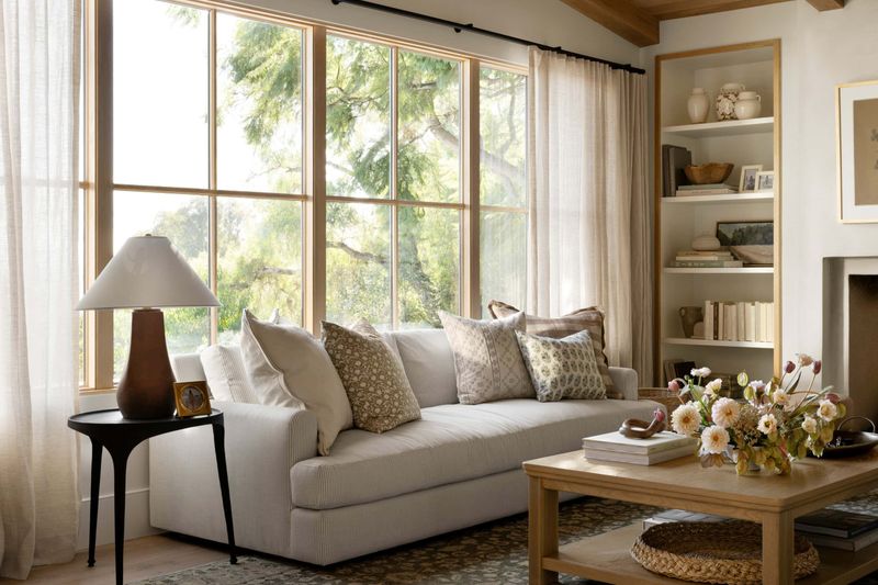 Neutral throw pillows