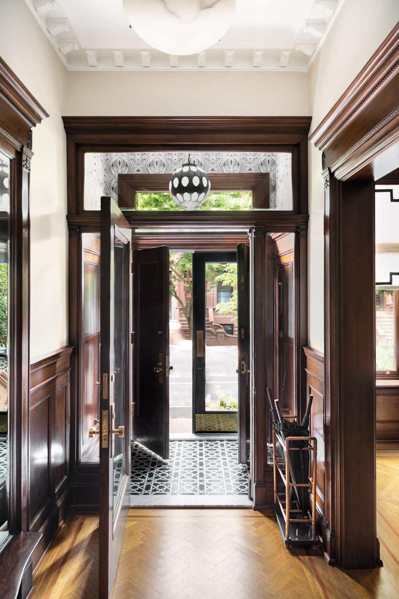Enclosed Glass Vestibule in a 1920s Brownstone
