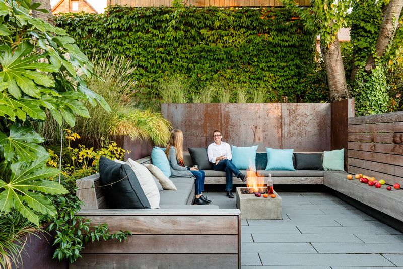 Cozy Conversation Pit