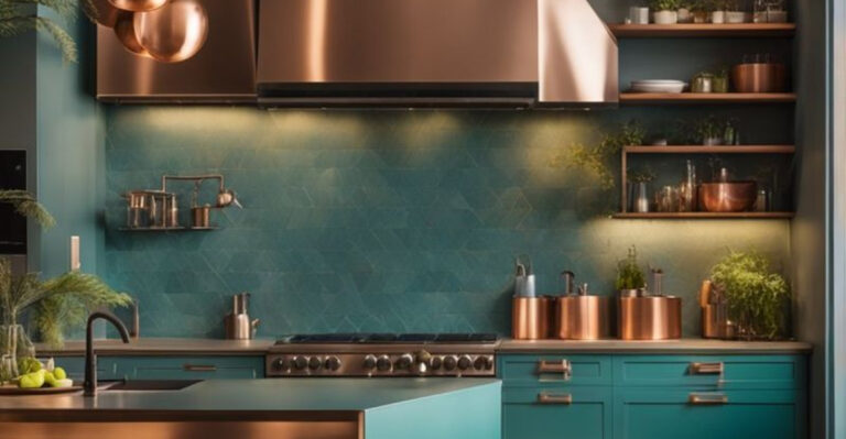 15 Teal And Copper Kitchens That Feel Luxe And Unexpected