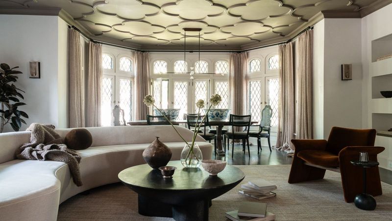 Diamond-Pane Gothic Windows