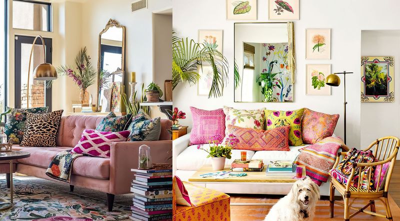 Layered Textiles (Throws, Rugs, Pillows)