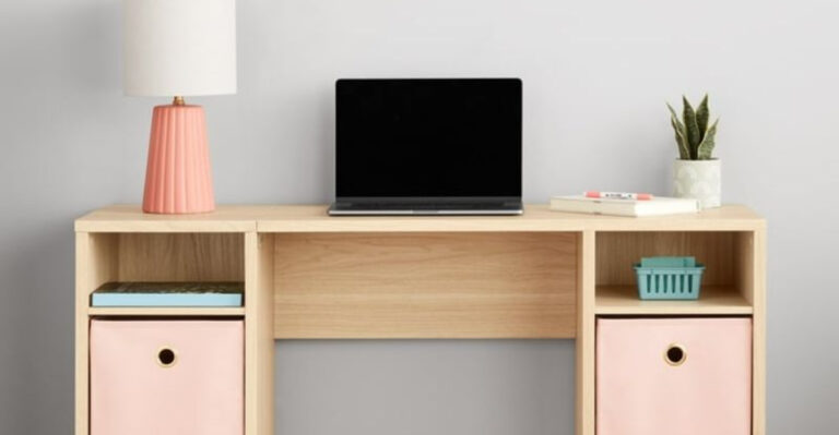 17 Clever Ideas For Kids Desks With Storage