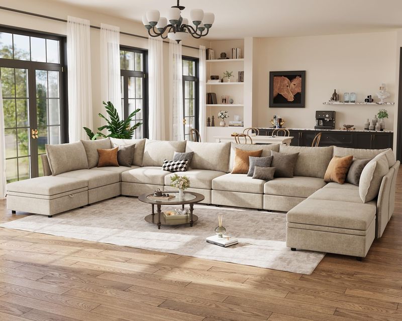 Oversized Sofas Swallowing Rooms