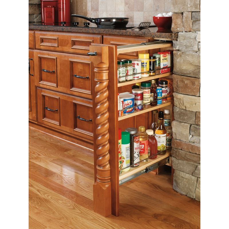 Slim Slide-In Pantry Cabinet