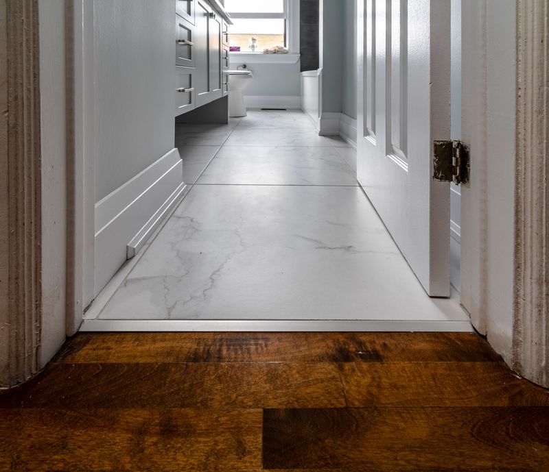 Mismatched Flooring Transitions