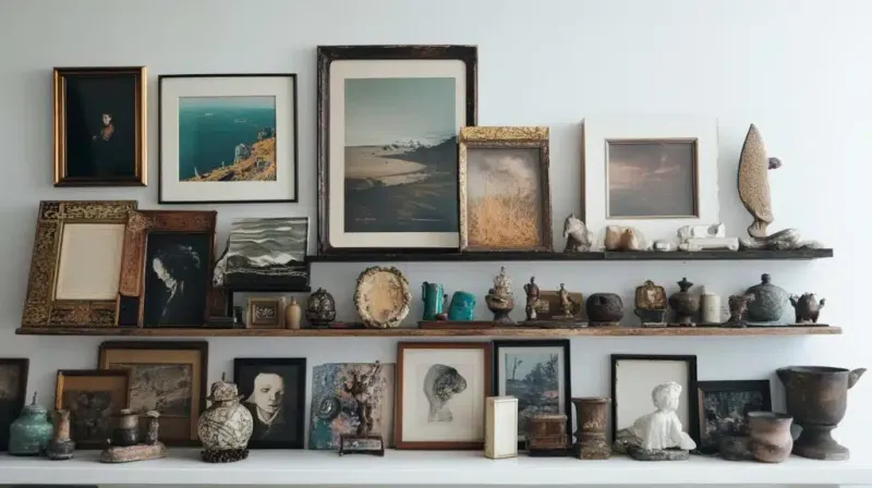 Overcrowded Display Shelves