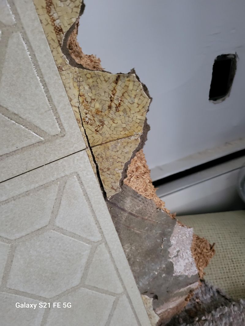 Worn or outdated flooring