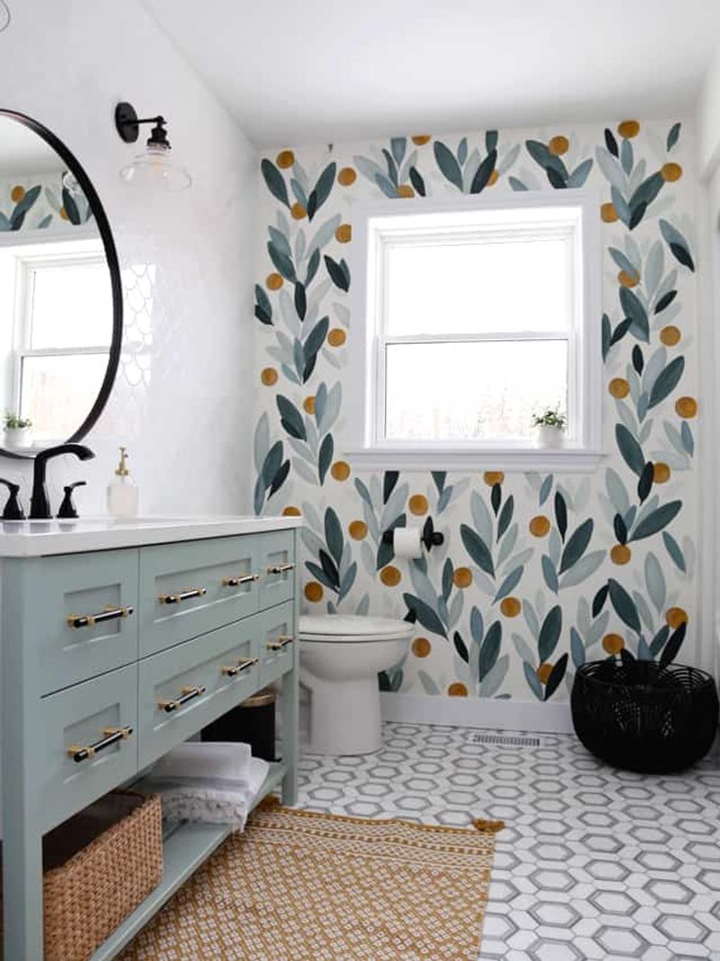 Add a Bold Wallpaper Accent