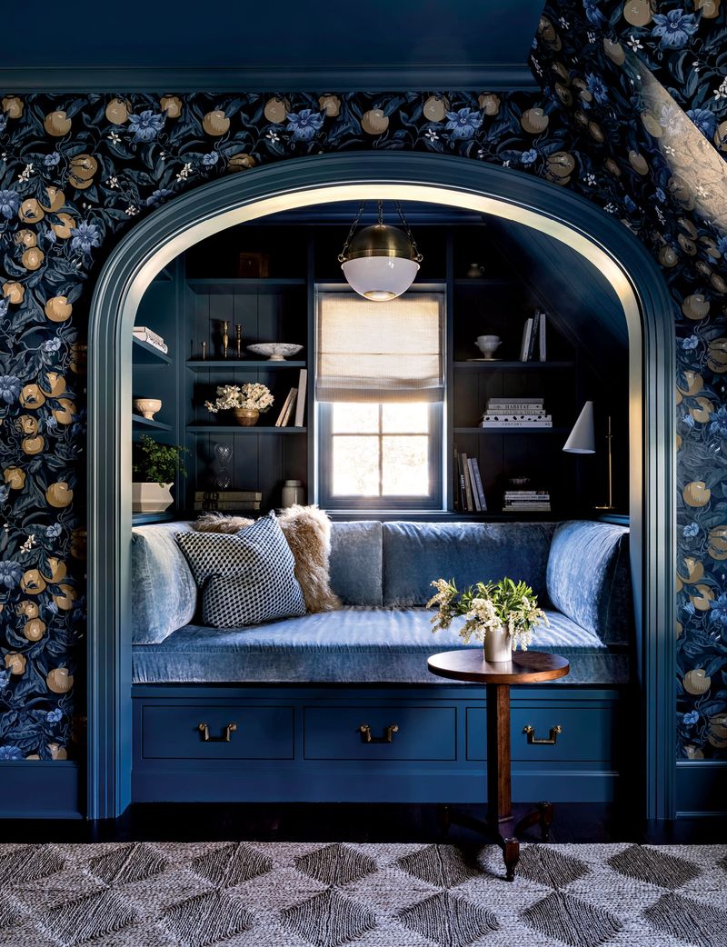Midnight Blue Reading Nooks