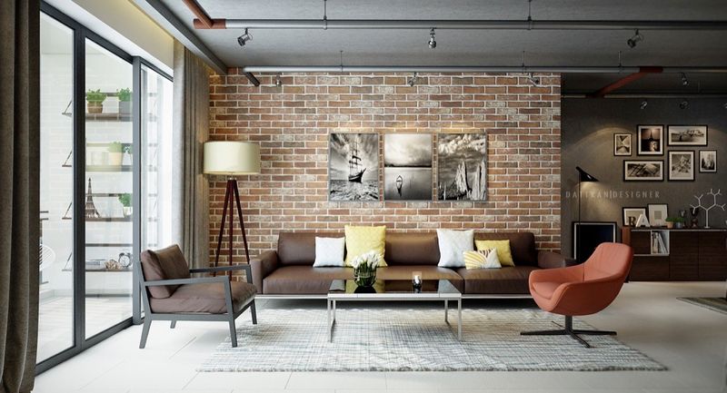 Exposed Brick Walls Create Instant Character