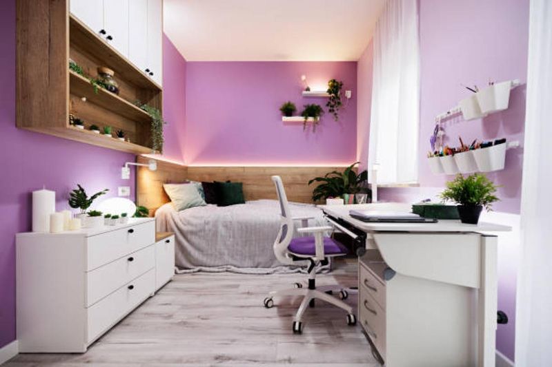Soft Purple Walls