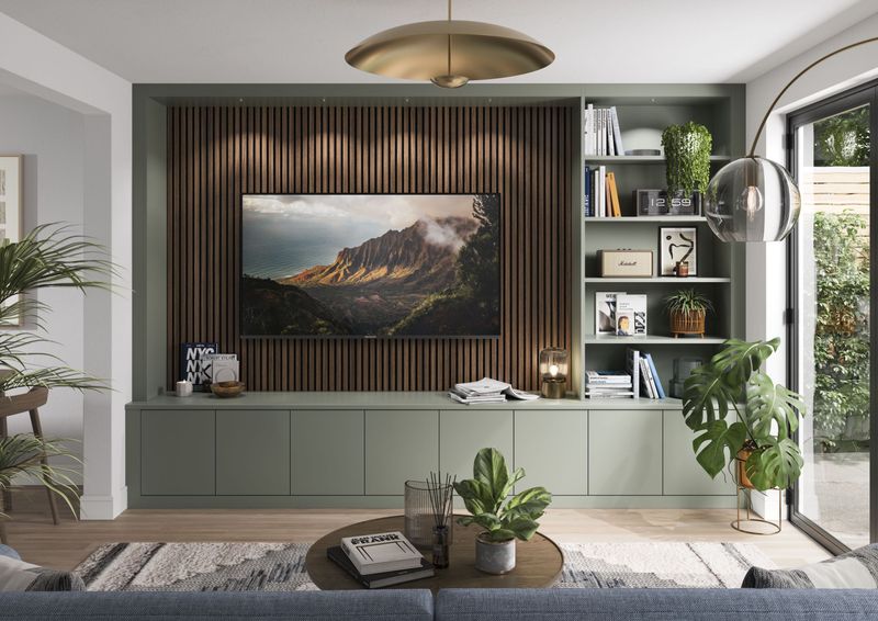 Balance With A Statement Wall
