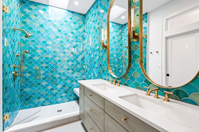 Fish Scale Mermaid Tiles