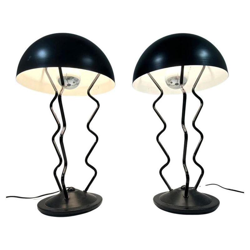 Postmodern Memphis-Style Lamp – $110