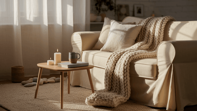 Layer Chunky Knit Throws