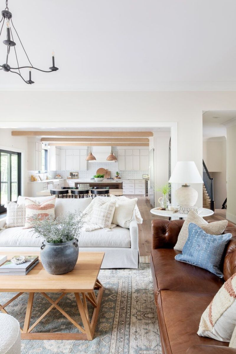 Pair with Creamy Textiles