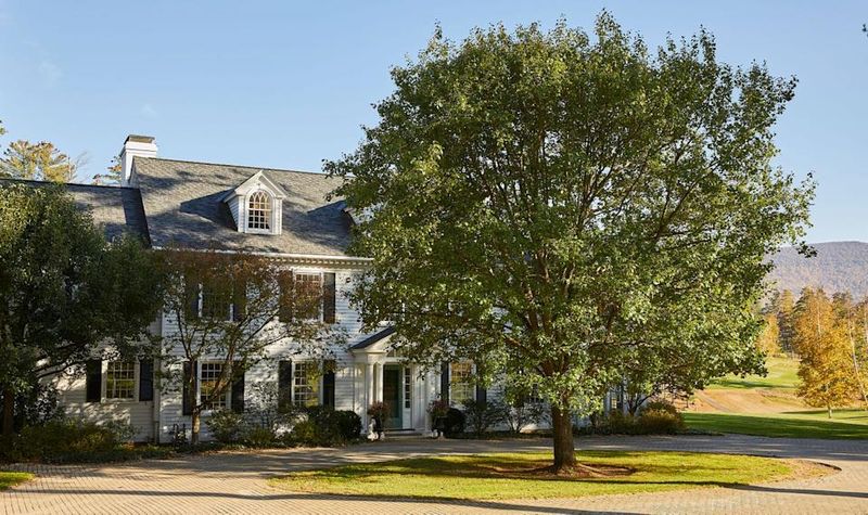 Storybook Federal Style Charm Under a Majestic Tree