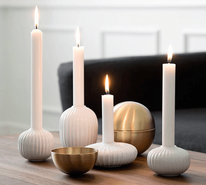Arrange Cozy Candle Displays