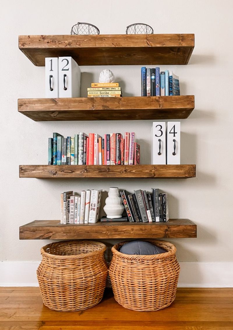 Install Floating Shelves