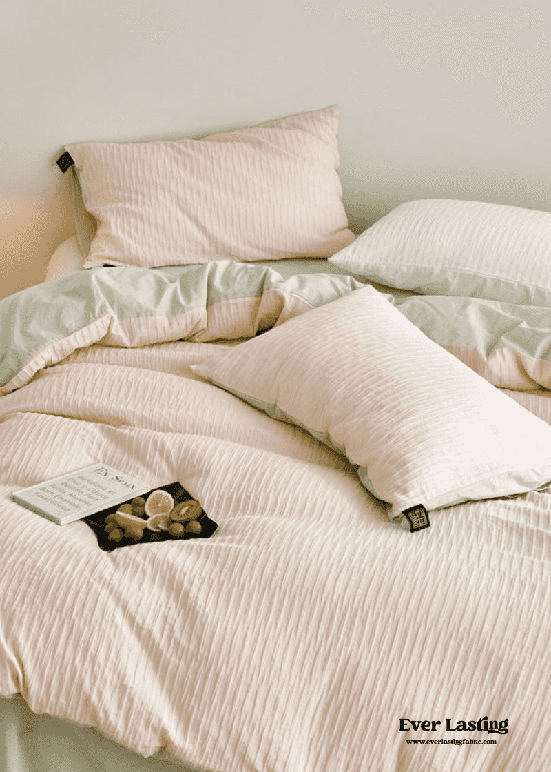 Choose Cream Bedding with Subtle Patterns