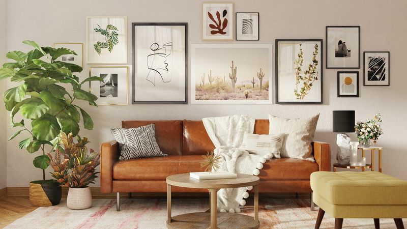 Use Earth-Toned Artwork
