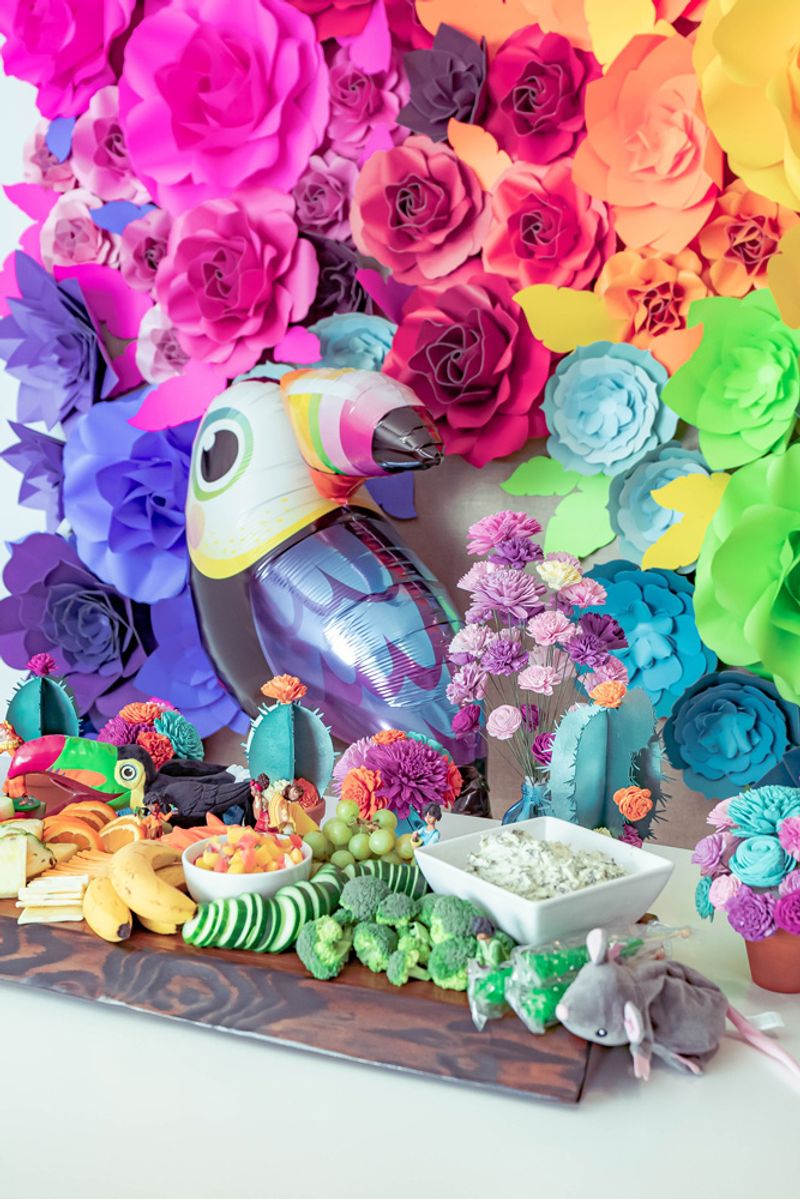 Encanto-Inspired Floral Accents