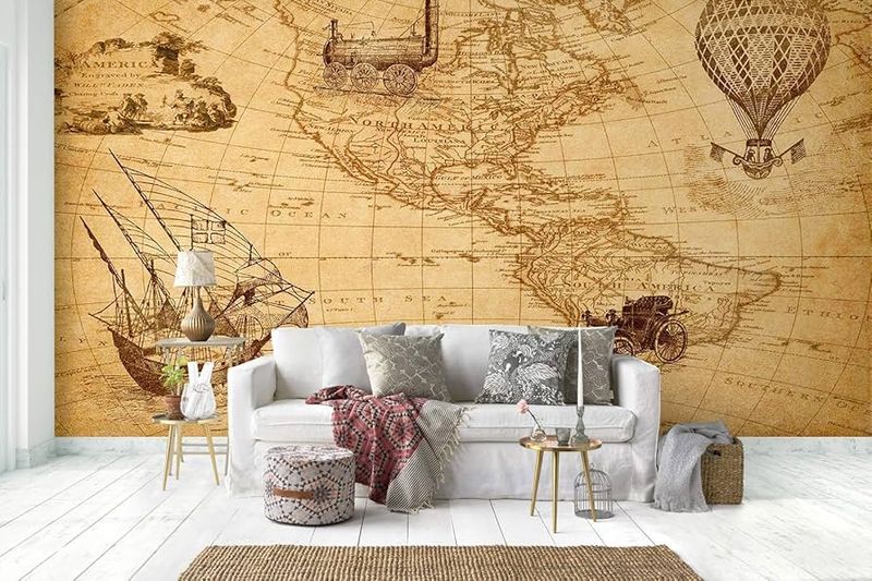 Vintage Map Wallpaper